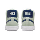 Barely Green Blazer Mid Nike SB Skateboarding Shoe Back