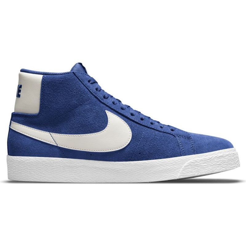 Deep Royal Blue Blazer Mid Nike Sb Skateboarding Shoe
