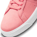 Pink Salt Blazer Mid Nike SB Skate Shoe Detail
