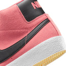 Pink Salt Blazer Mid Nike SB Skate Shoe Detail