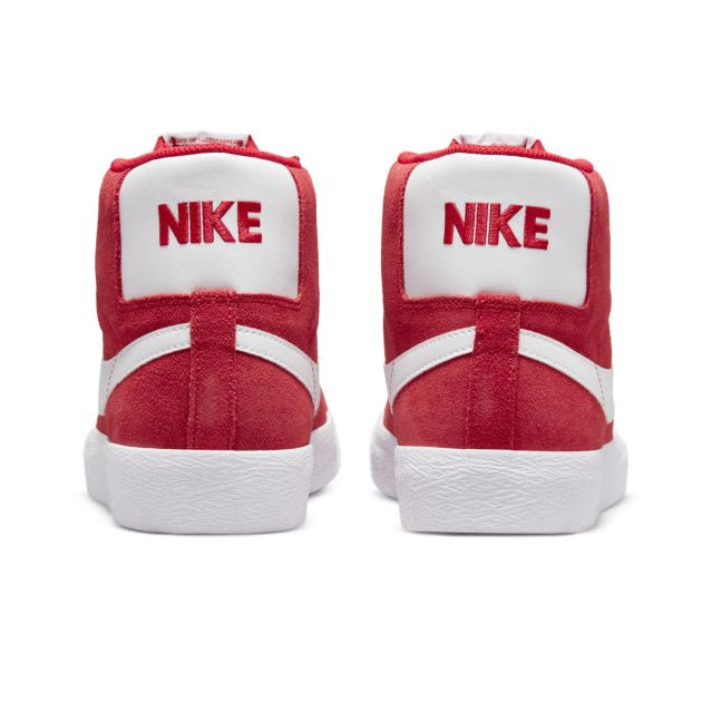 University Red Blazer Mid Nike SB Skateboarding Shoe Back