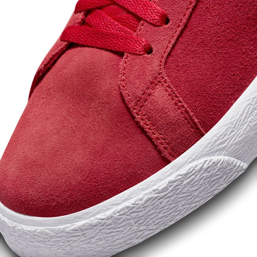 University Red Blazer Mid Nike SB Skateboarding Shoe Detail