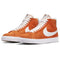 Safety Orange Zoom Blazer Mid Nike SB Skateboard Shoe Front
