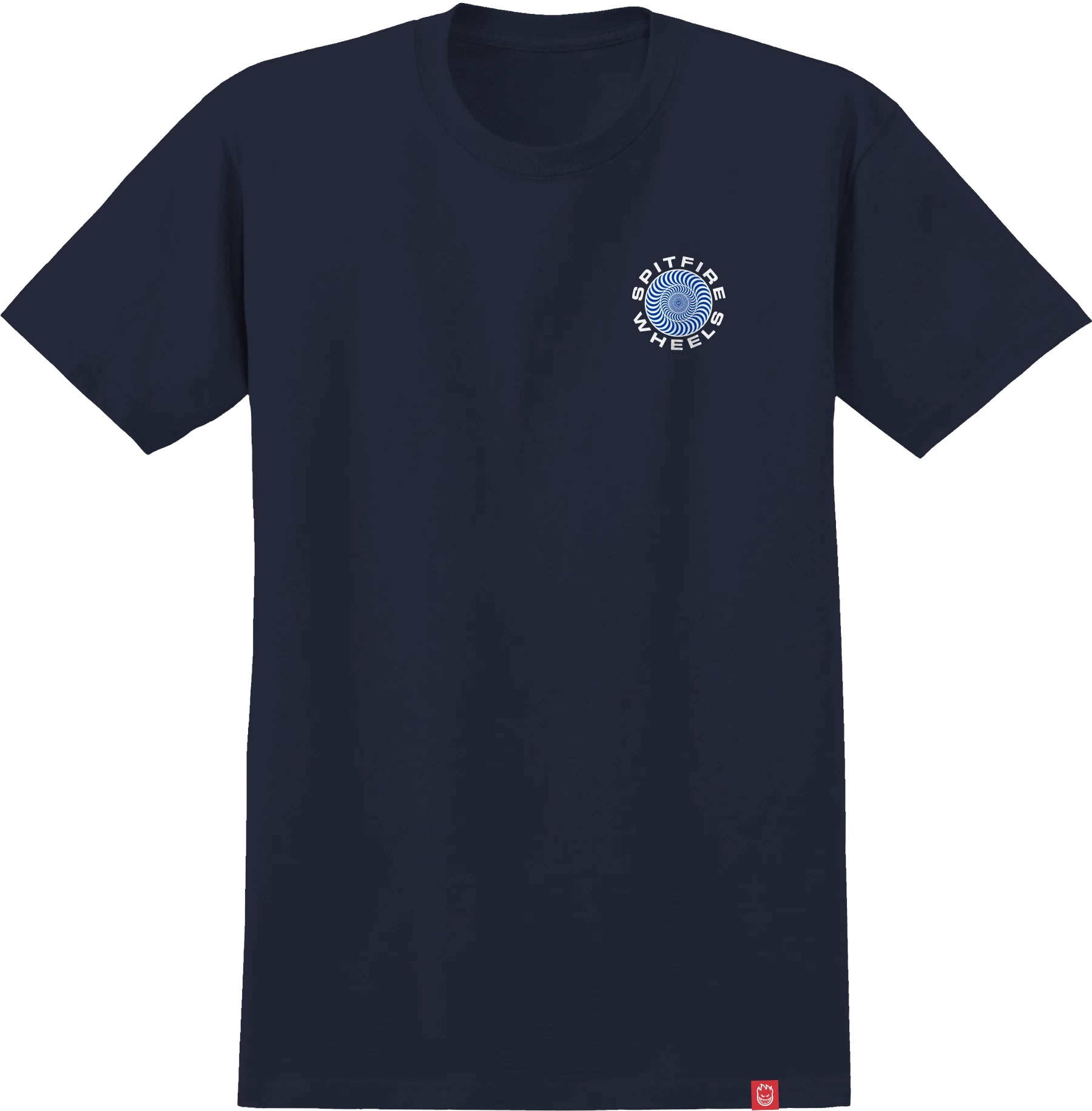 Navy Classic 87 Swirl Spitfire Wheels T-Shirt
