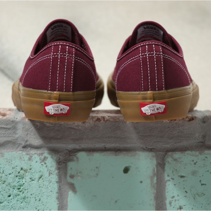 Vans authentic light discount gum port royale