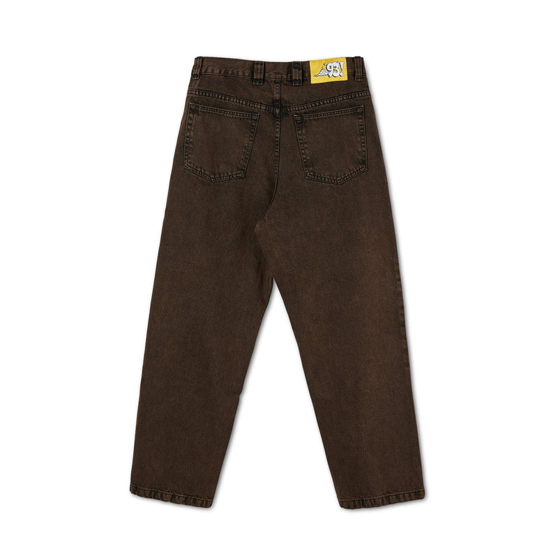 Polar '93! Denim Jeans - Brown/Black – Exodus Ride Shop