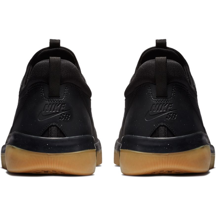 Nike SB Nyjah Free Skate Shoe - Black/Gum-Light Brown
