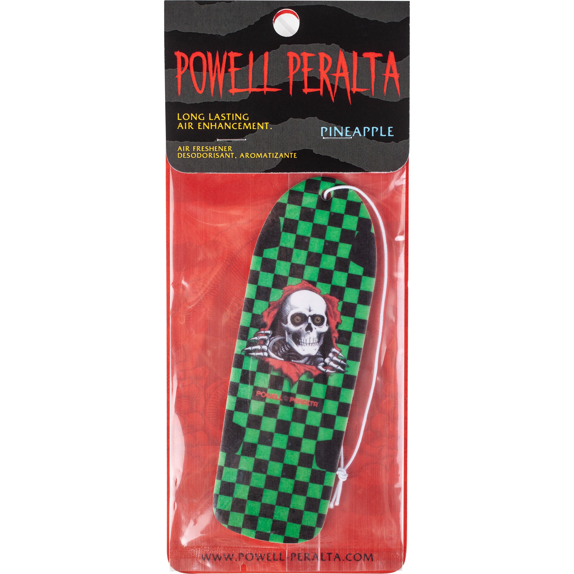 Green Checker Powell Peralta Ripper Air Freshener