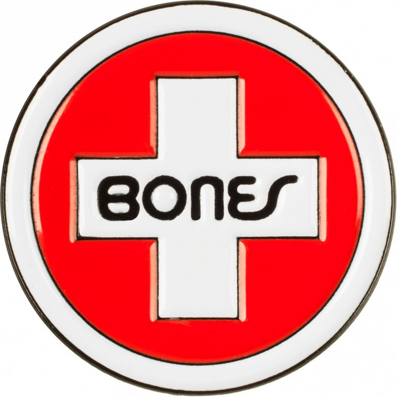 Bones Swiss Circle Cross Logo Lapel Pin
