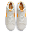 Summit White/Laser Orange Blazer Mid Nike SB Skateboard Shoe Top
