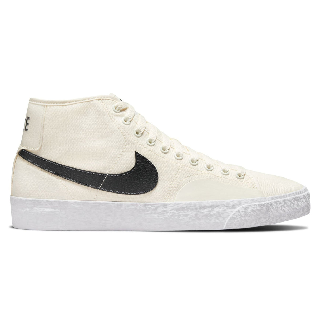 Nike SB Blazer Court Mid Premium - Sail - Size 11.5 Nike Blazer Court Premium SB Mid White Black for Sale  main image 3