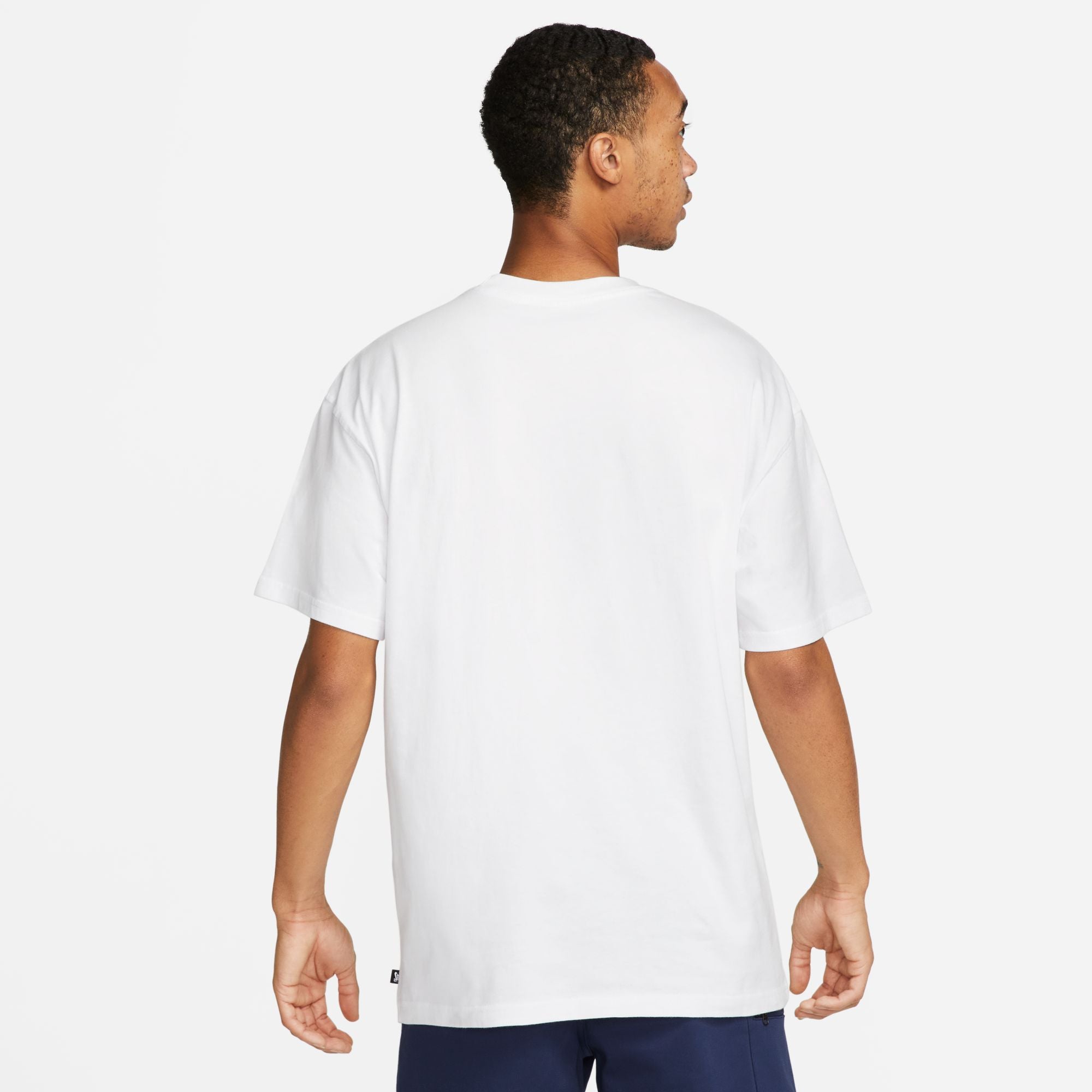 White Y2K Nike SB Logo T-Shirt Back