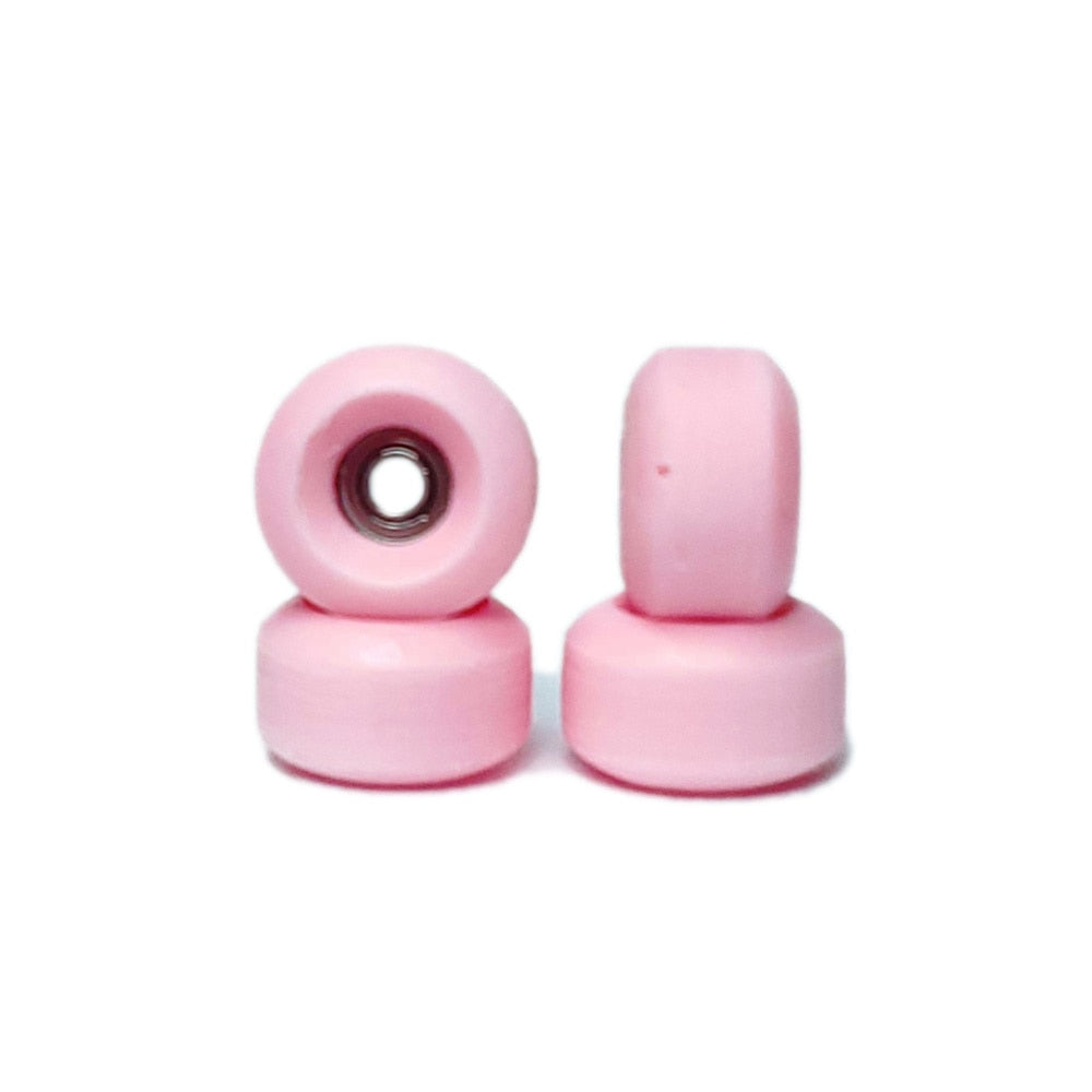 Abstract 105A Conical Urethane Fingerboard Wheels - Light Pink