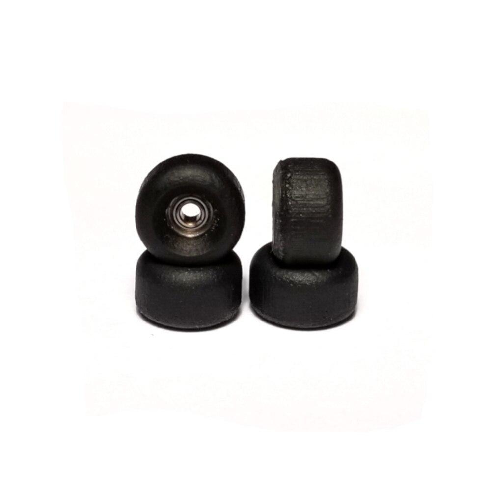 Black 105a abstract real urethane fingerboard bearing wheels