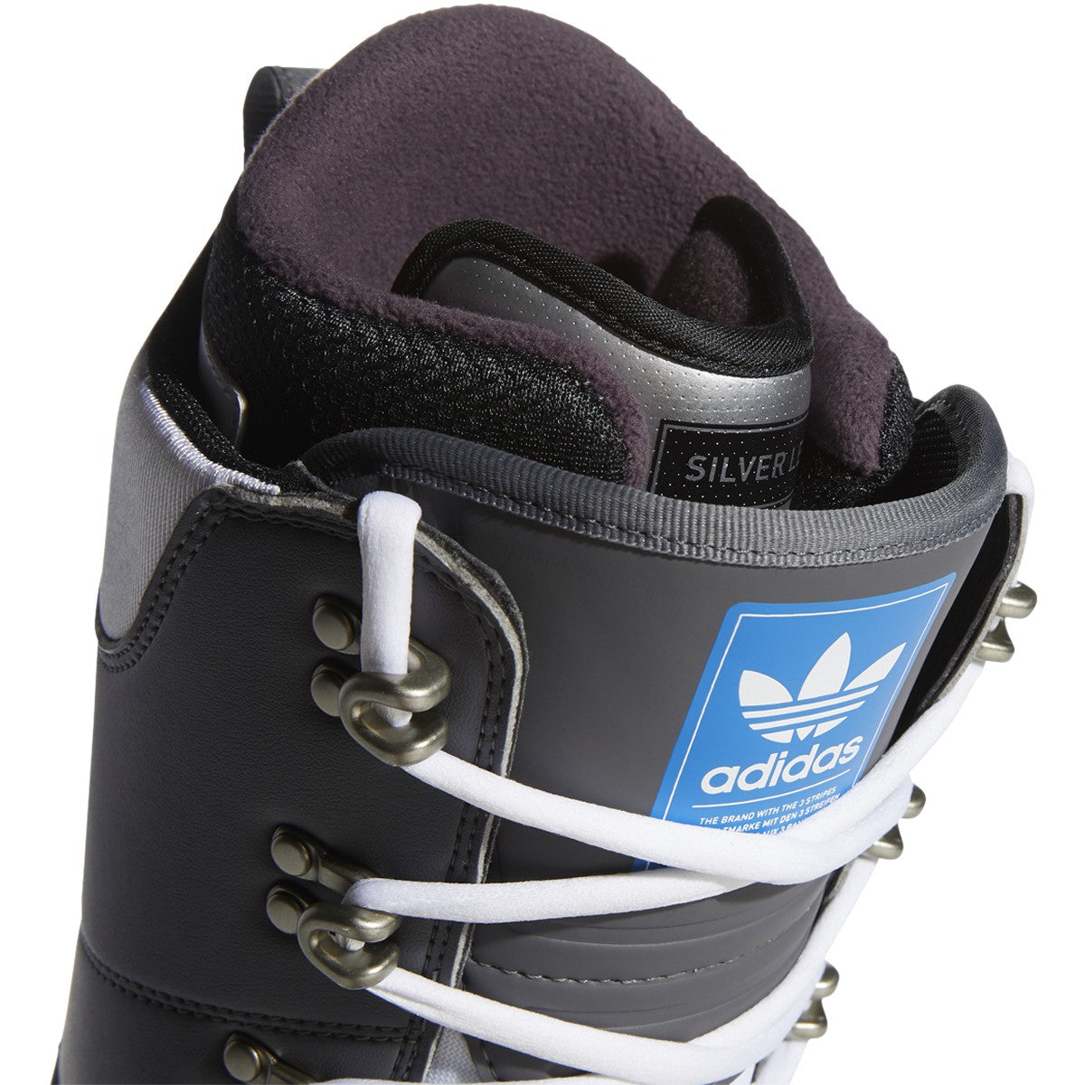 Adidas Samba ADV 2021 Snowboard Boots Grey Scarlet