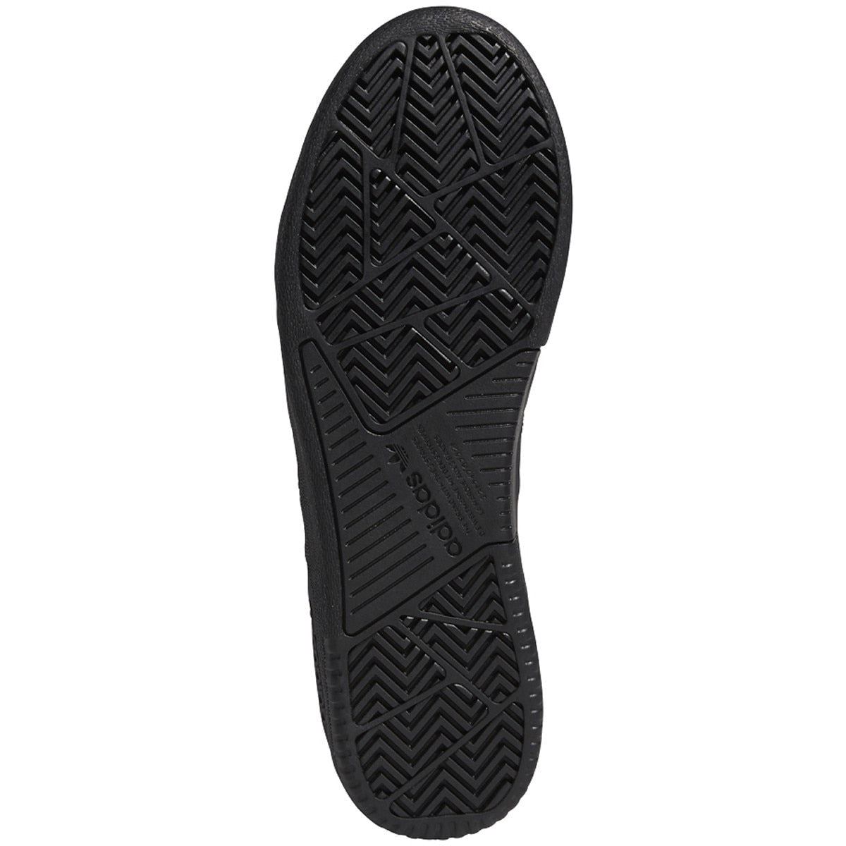 Adidas Tyshawn Skate Shoe - Black/Black/Gold