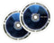 Root Industries Air Scooter Wheels - White/Blue Ray (Set of 2)