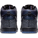 Nike SB Dunk High Pro x Black Sheep Black Hornet Skateboard Shoes - Black/Black - Dark Grey - Metallic Silver