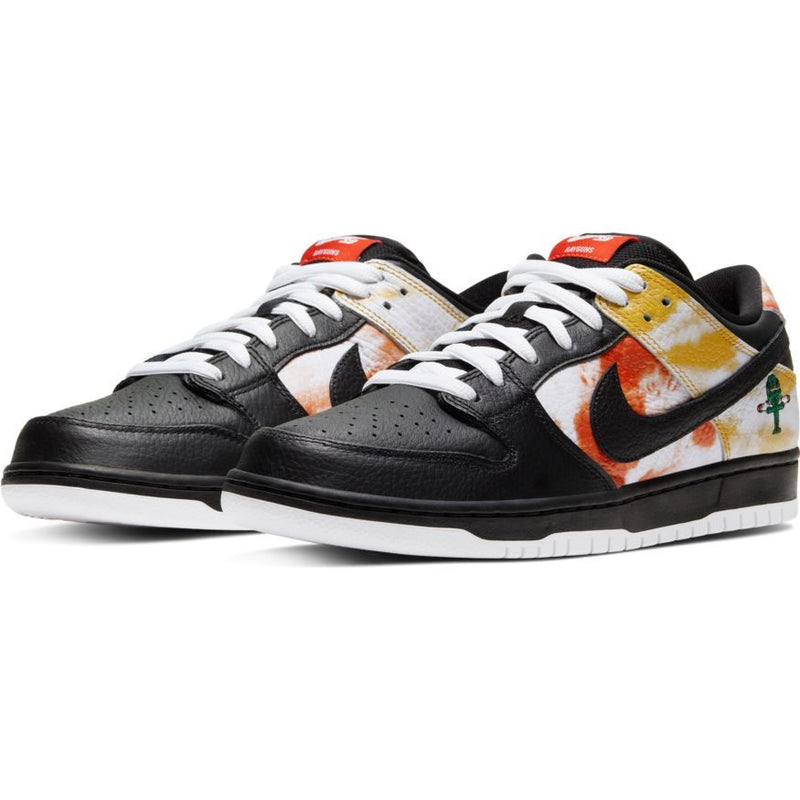 Nike SB Dunk Low Pro QS Tie Dye Raygun Skate Shoes - Black/Black