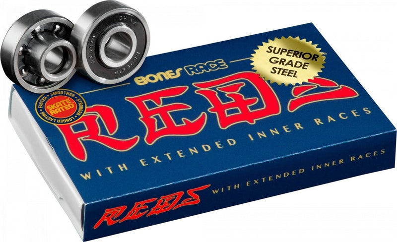 Bones Race Reds Skateboard Bearings
