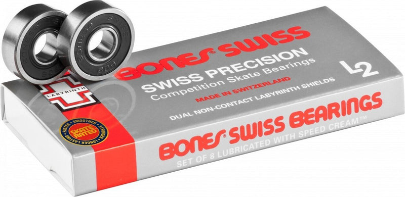 Bones Swiss L2 Skateboard Bearings