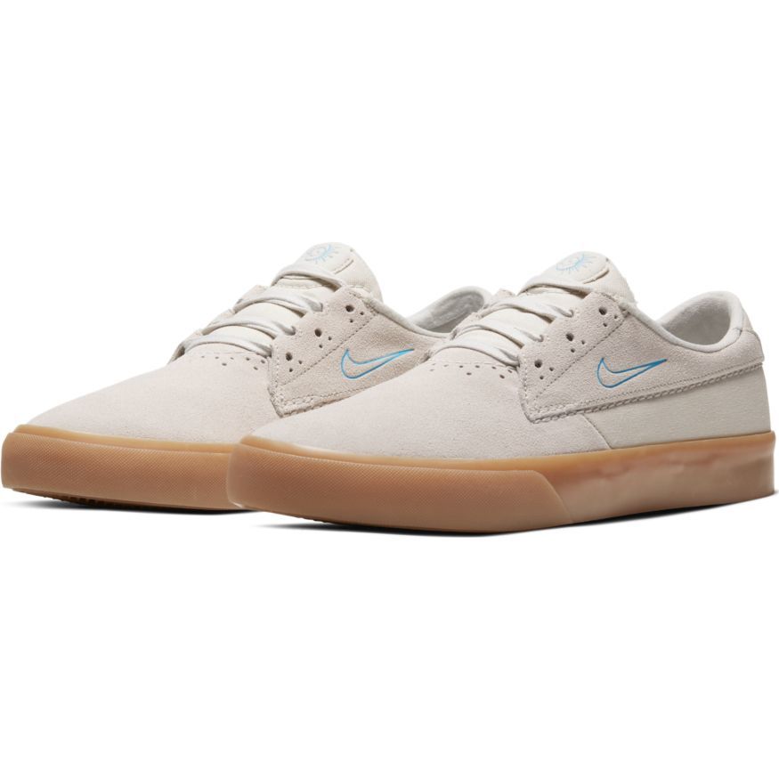 Nike SB Shane Skate Shoes - White/Laser Blue-Gum