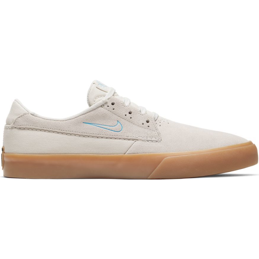 Nike SB Shane Skate Shoes - White/Laser Blue-Gum