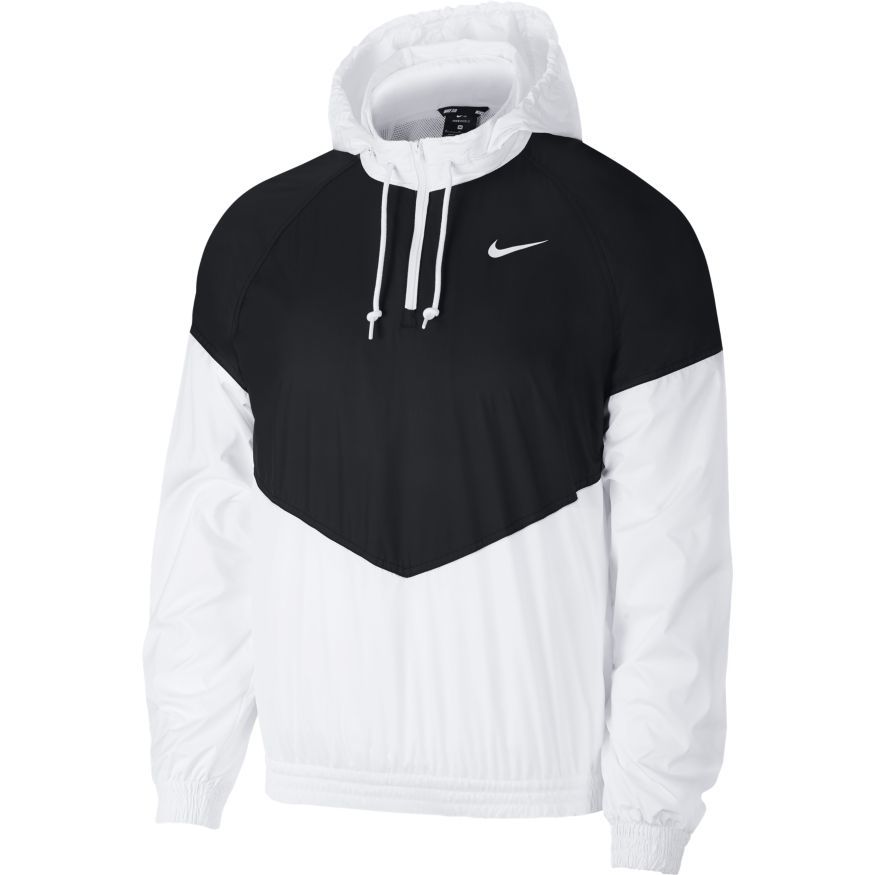 Nike SB Shield Coaches Jacket - Black/White/White