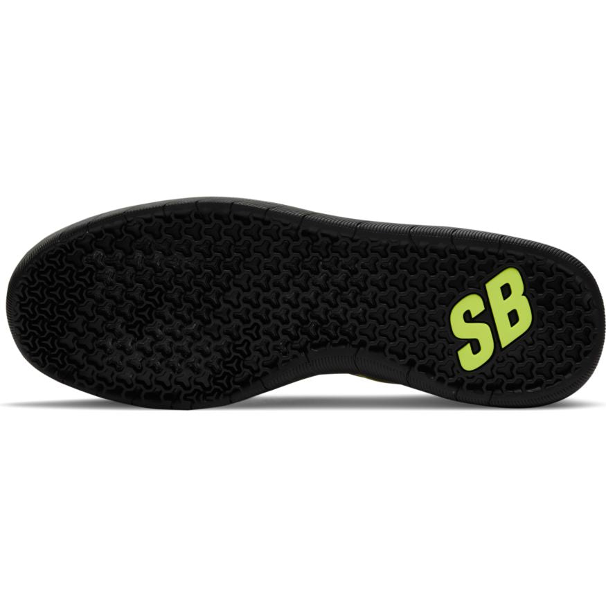 Cyber Black Nyjah 2 Nike SB Skateboarding Shoe Bottom