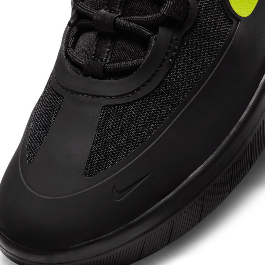 Cyber Black Nyjah 2 Nike SB Skateboarding Shoe Detail