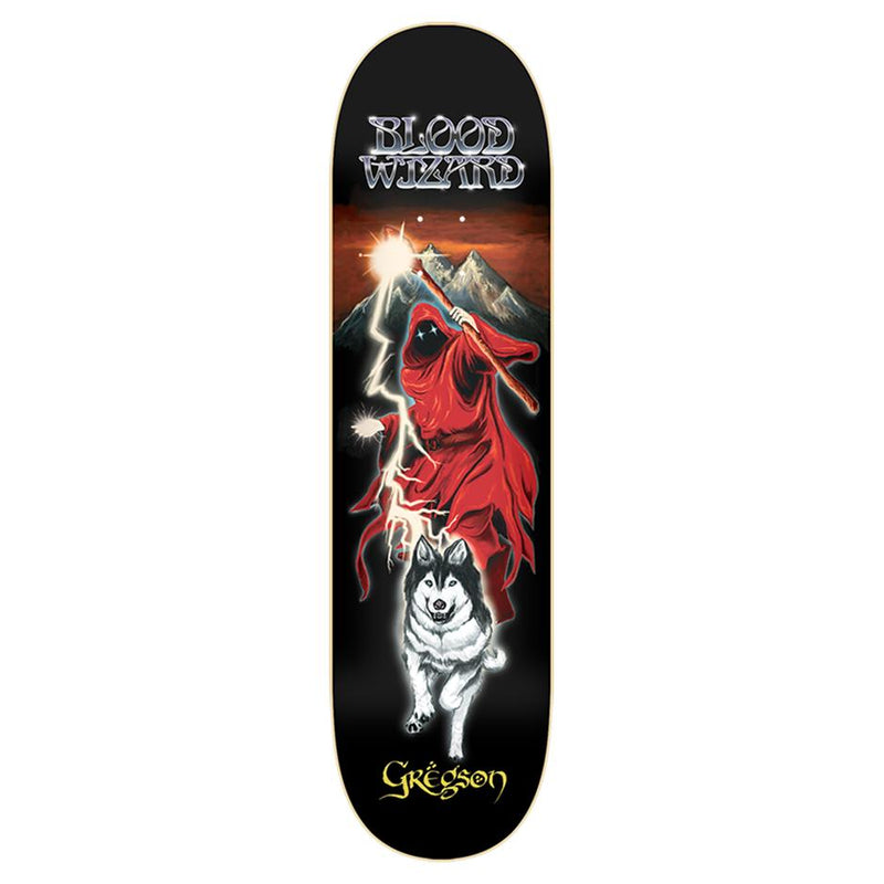 Chris Gregson Lone Wolf Blood Wizard Skateboard Deck