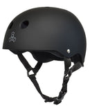 Triple 8 Brainsaver Helmet - Black/Black/Rubber