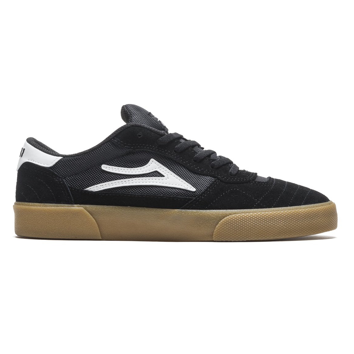 Black/Gum Cambridge Lakai Skateboarding Shoe