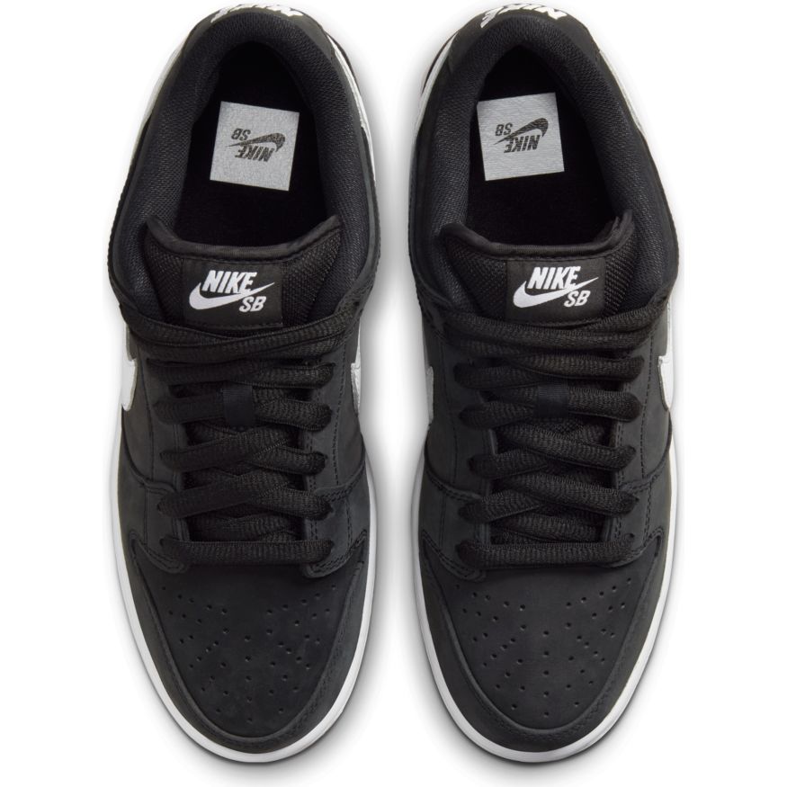 Nike SB Dunk Low Pro ISO Skateboard Shoe - Black/White-Black-Gum Light