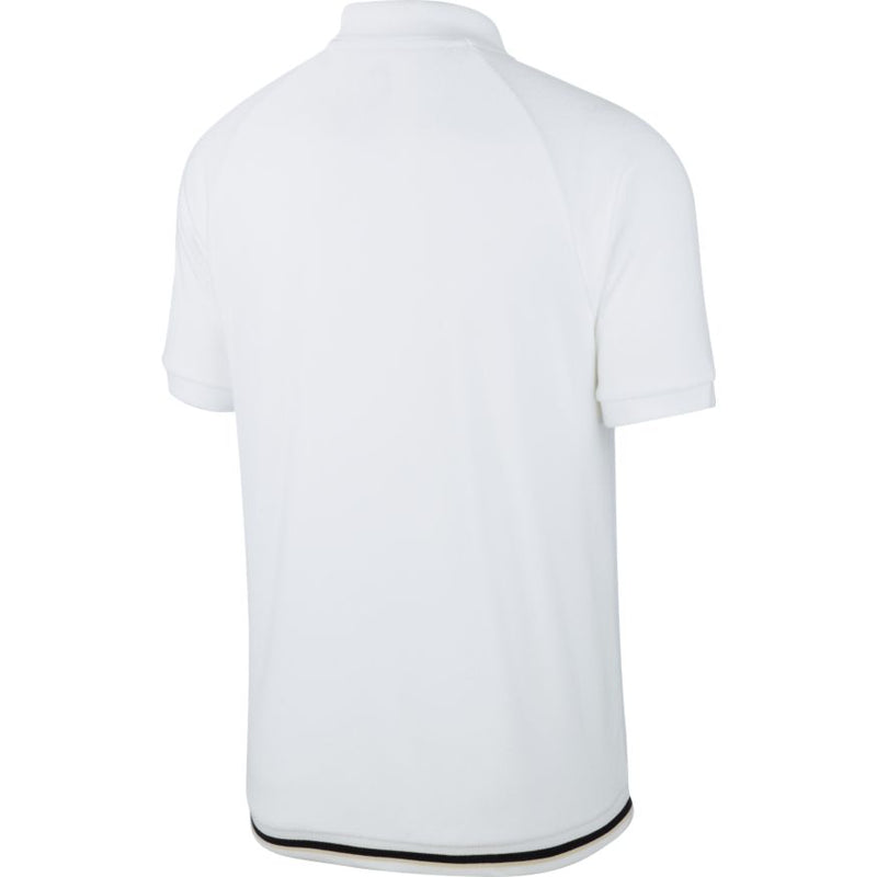 White/Fossil Skate Polo Nike SB T-shirt Back