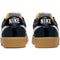 Black/Gum Bruin React Nike SB Skateboarding Shoe Back
