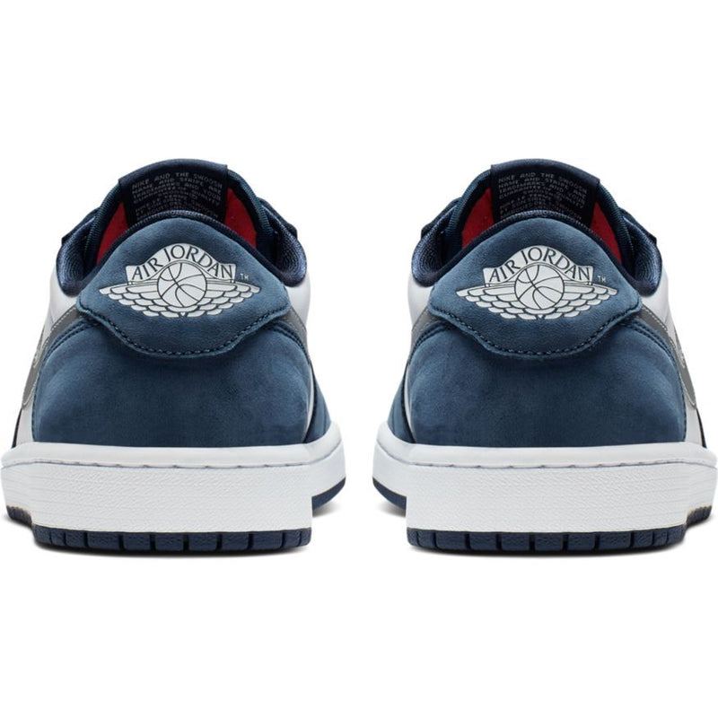 Nike SB X Air Jordan 1 Low - Midnight Navy/Metallic Silver-White