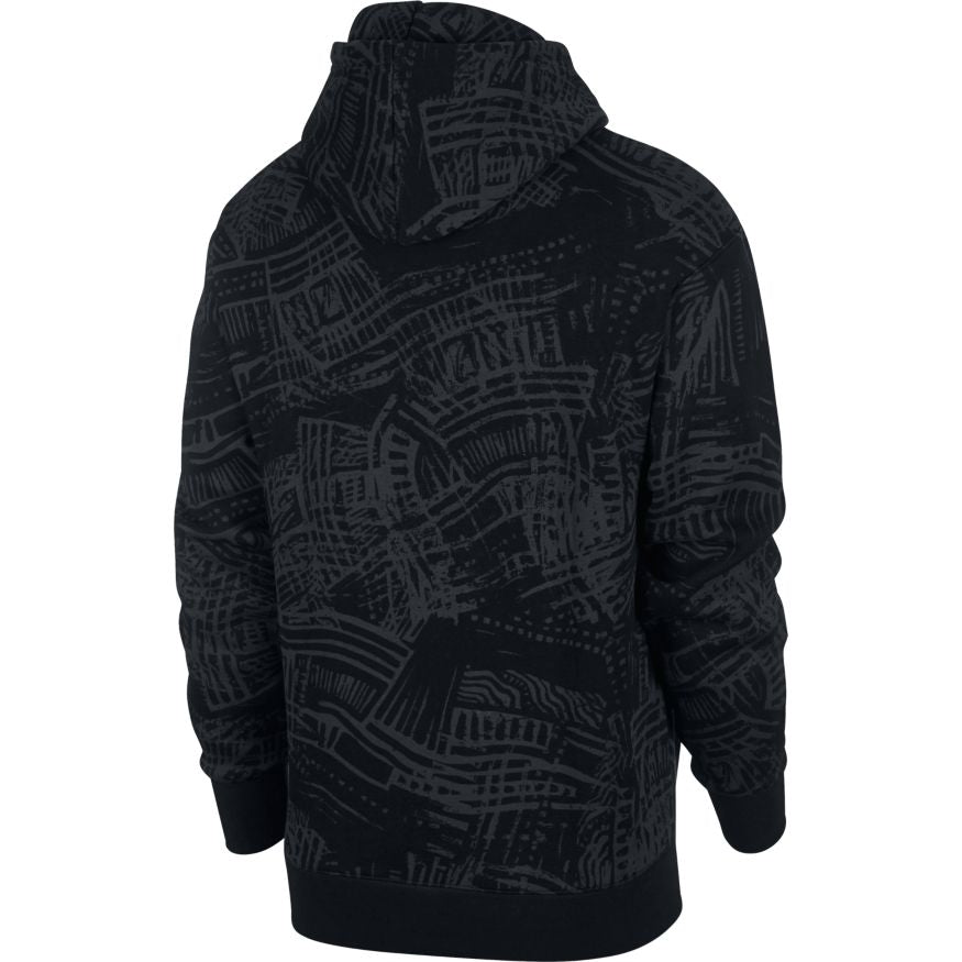 Black Printed Skate Icon Nike SB Hoodie Back