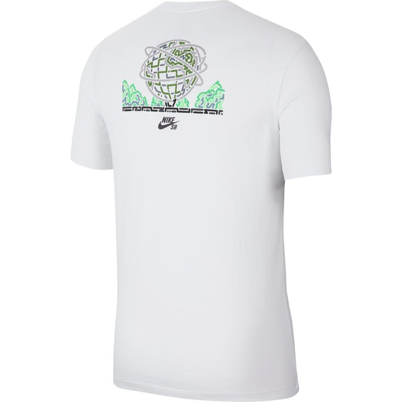 White Yoon NYC Nike SB T Shirt Back