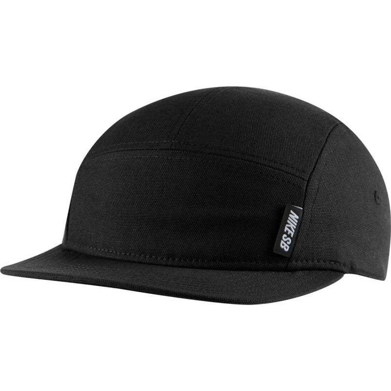 Black AW84 Nike SB 5-Panel Camp Hat