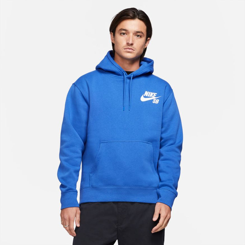Geen Beide schetsen Nike SB Icon Pullover Skate Hoodie - Game Royal/White – Exodus Ride Shop