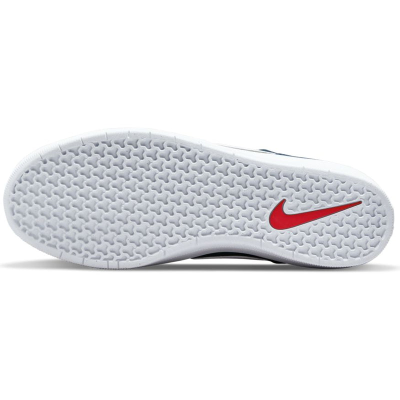 Navy Force 58 Nike SB Skateboarding Shoe Bottom