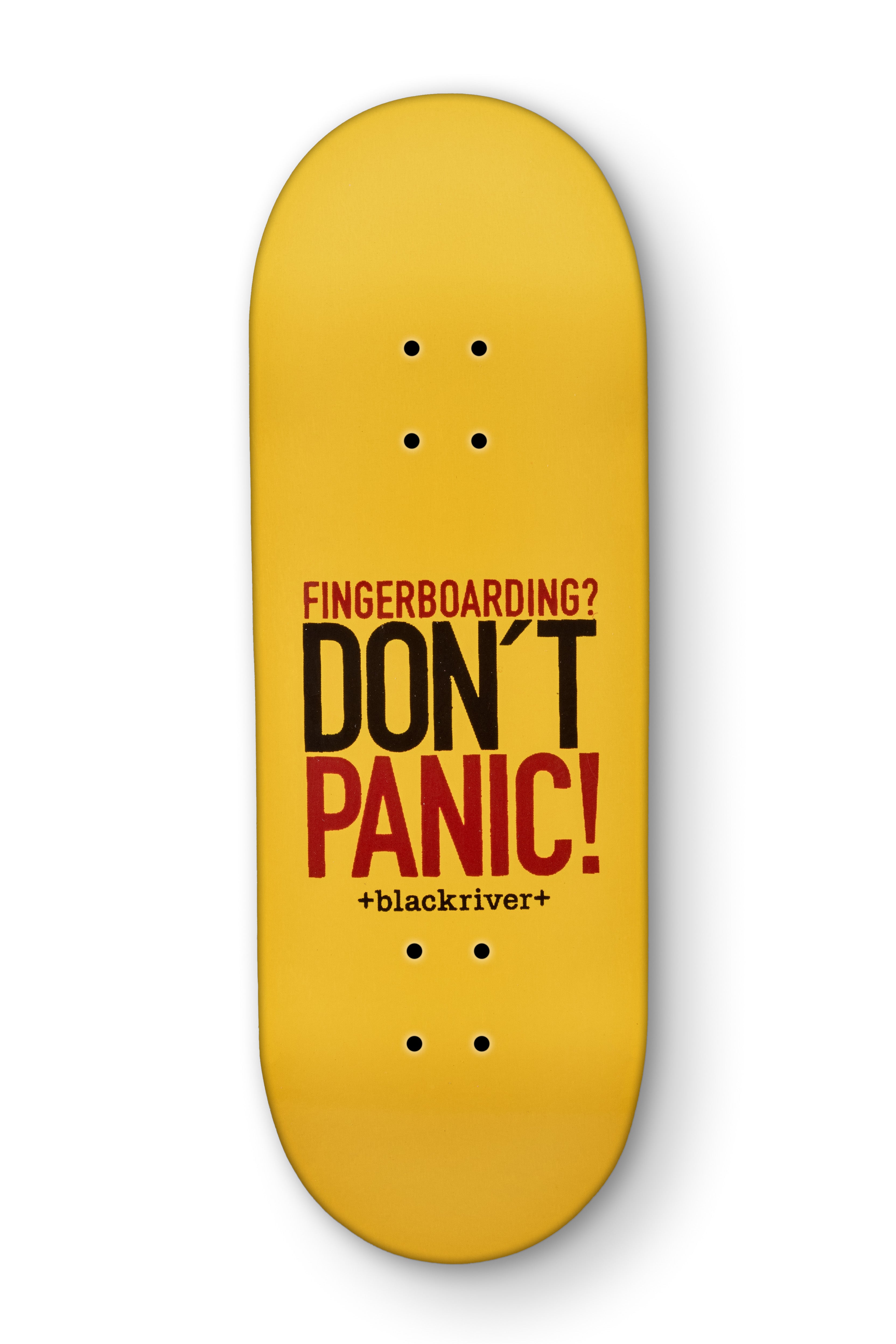 Don't Panic 7-Ply Blackriver Fingerboard Deck