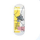 Catfishbbq Abstract Fingerboard Deck (Freshwater) - Yellow