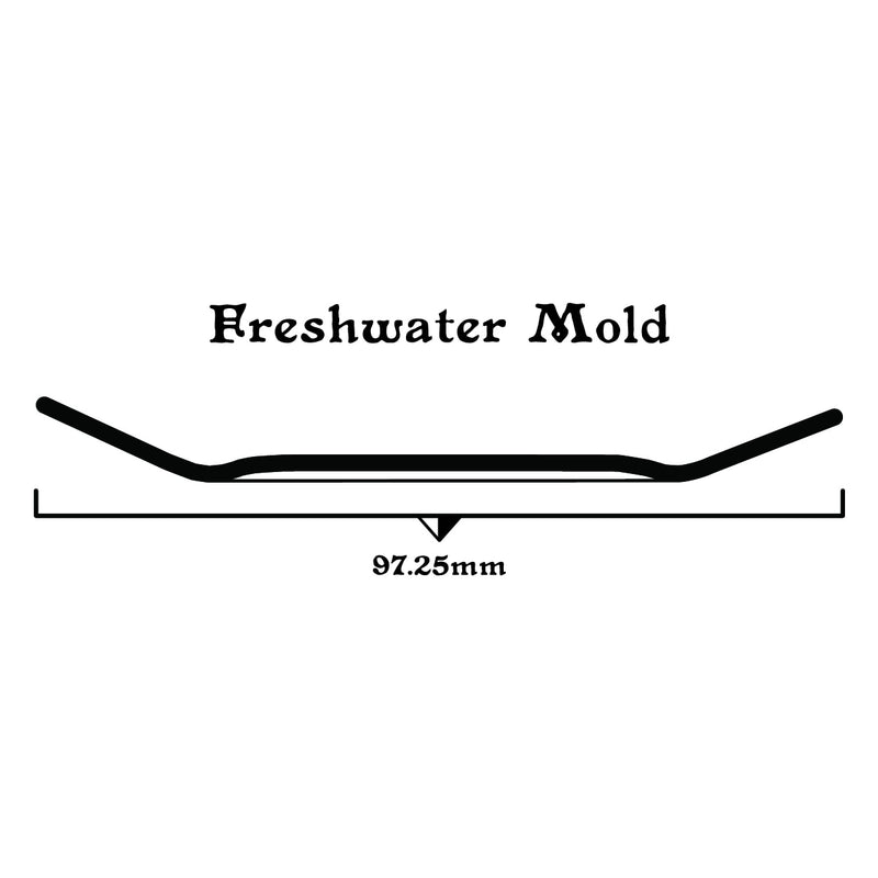 Catfishbbq Abstract Fingerboard Deck (Freshwater) - Red