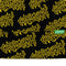 Black Paste Corduroy Beanie Close Up