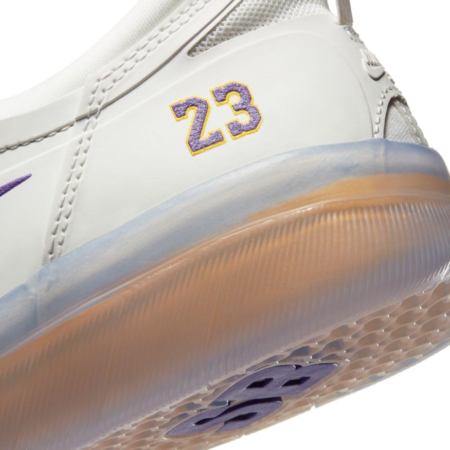 Lebron James NBA Nyjah Free 2 Nike SB Skateboarding Shoe Detail