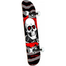 Silver/Red Powell Peralta One Off Ripper Complete Skateboard