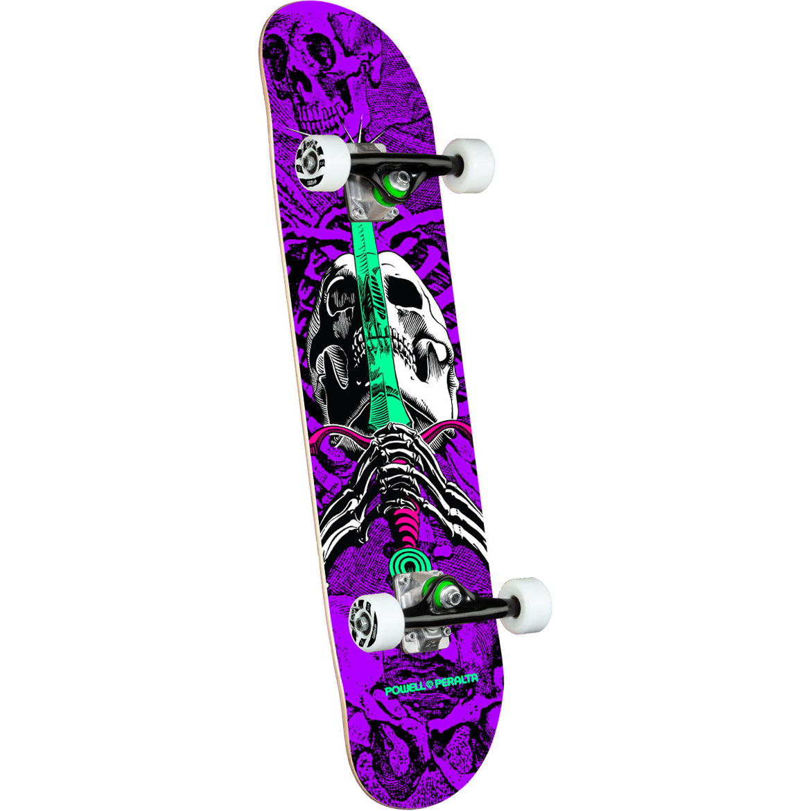 Purple Skull & Sword Powell Peralta Complete Skateboard
