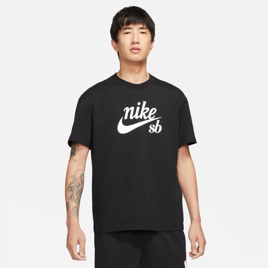 Black Logo Nike SB T-Shirt
